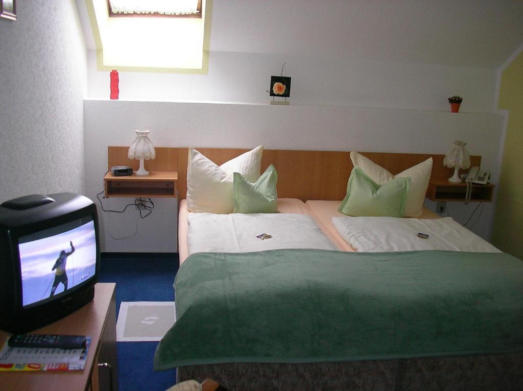 Hotel-Pension Am Muehlberg Lübbenau Szoba fotó